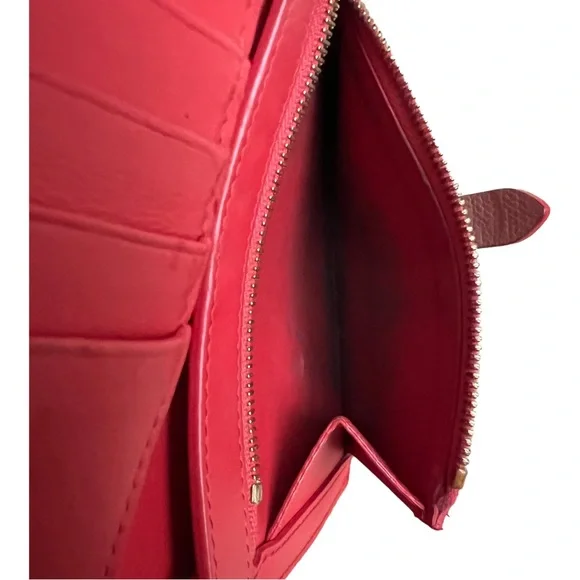 CELINE Wallet folio long leather